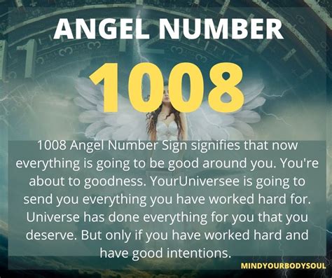 1008 angel number|Angel Number 1008: Manifest with Meaning